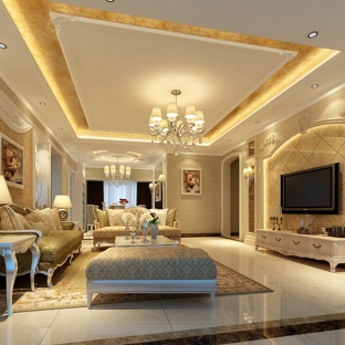 四居室吊頂裝修效果圖 打造住宅室內(nèi)裝飾裝修的藝術(shù)空間